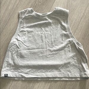 Oner Active Gray Crop Top